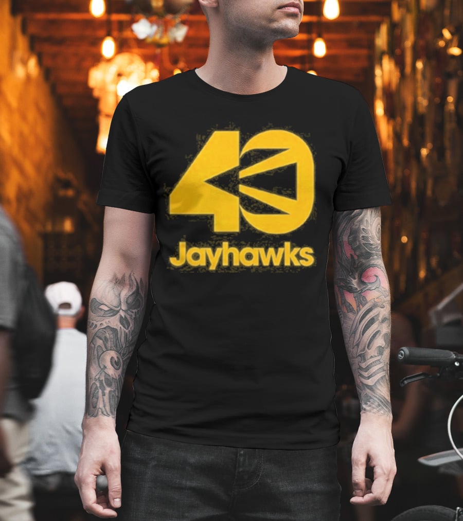 Jayhawks 40th Anniversary Celebration T-Shirt