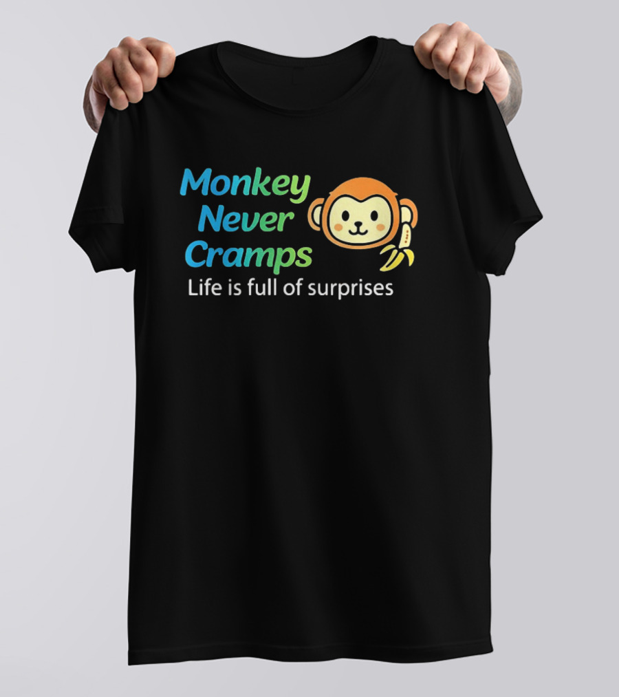 Monkey Never Cramps Life Is Full Of Surprises Munenori Kawasaki T-Shirt