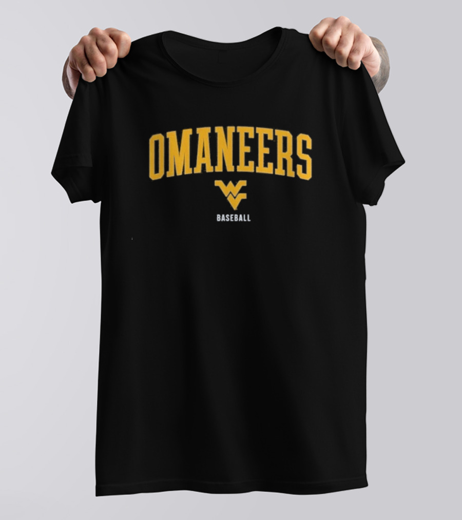 West Virginia OmaNeers Baseball WVU Sports Fan T-Shirt