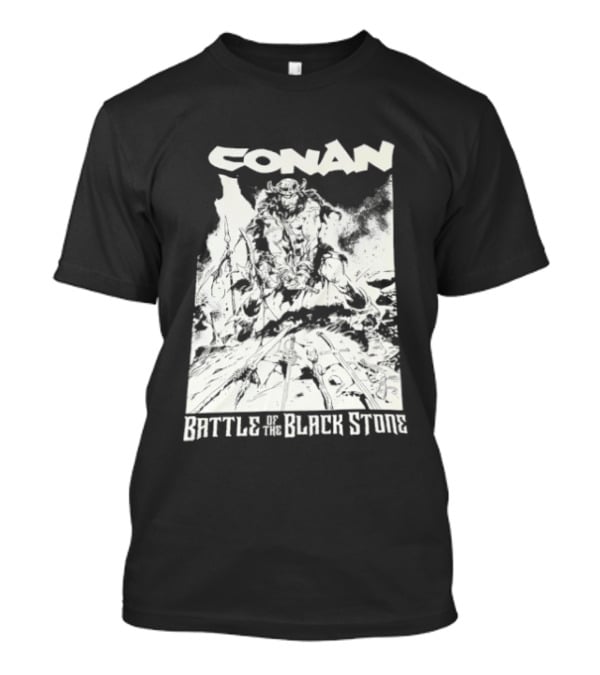 Conan Battle Of The Black Stone Fantasy Adventure T-Shirt