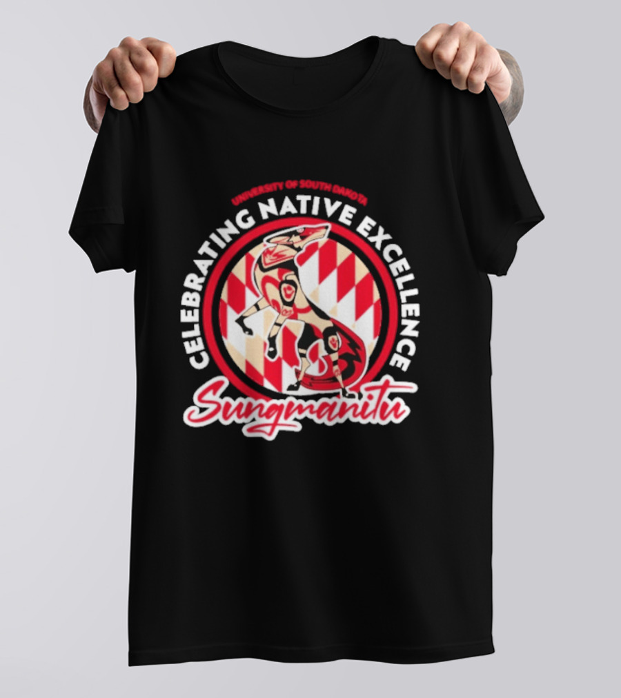 Celebrating Native Excellence Sungmatitu 2026 Native American Heritage T-Shirt