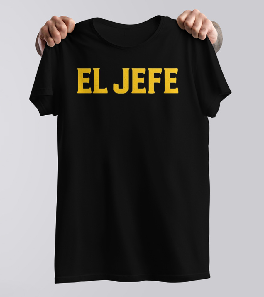 El Jefe Bold Yellow T-Shirt