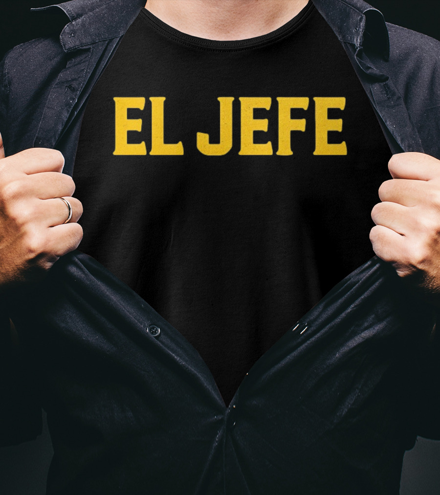El Jefe Bold Yellow T-Shirt
