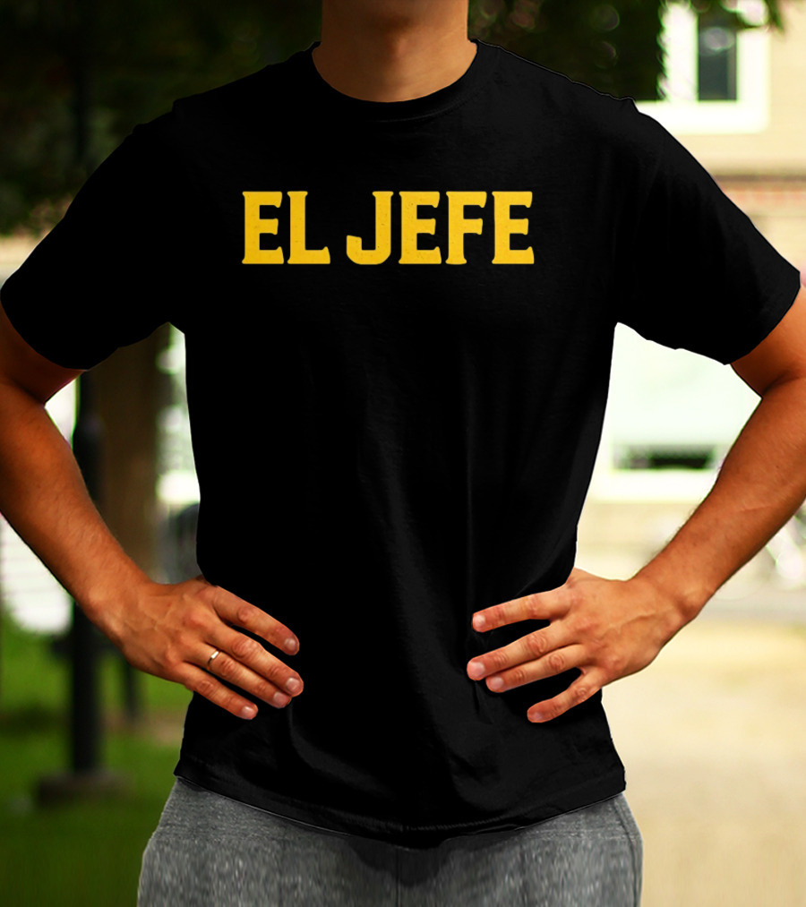 El Jefe Bold Yellow T-Shirt