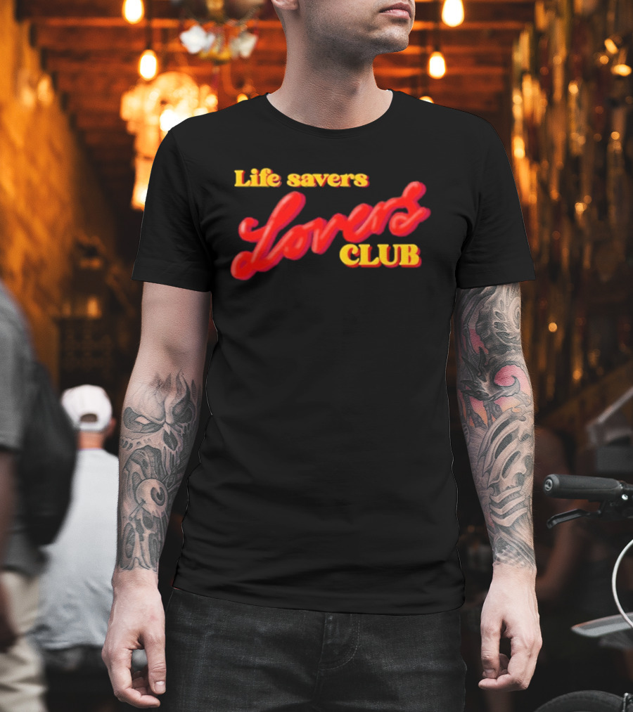 Life Savers Lovers Club Vintage Candy Enthusiasts T-Shirt