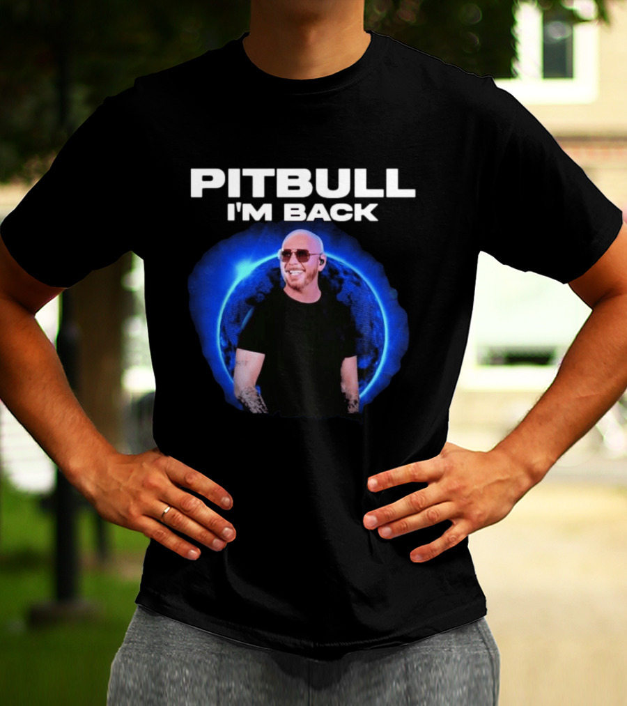Pitbull I'm Back North America Tour Music Event T-Shirt