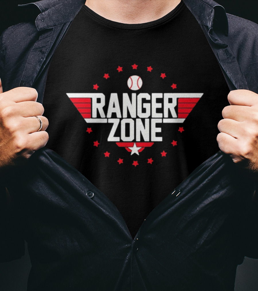 Ranger Zone Baseball Stars Red Sox T-Shirt
