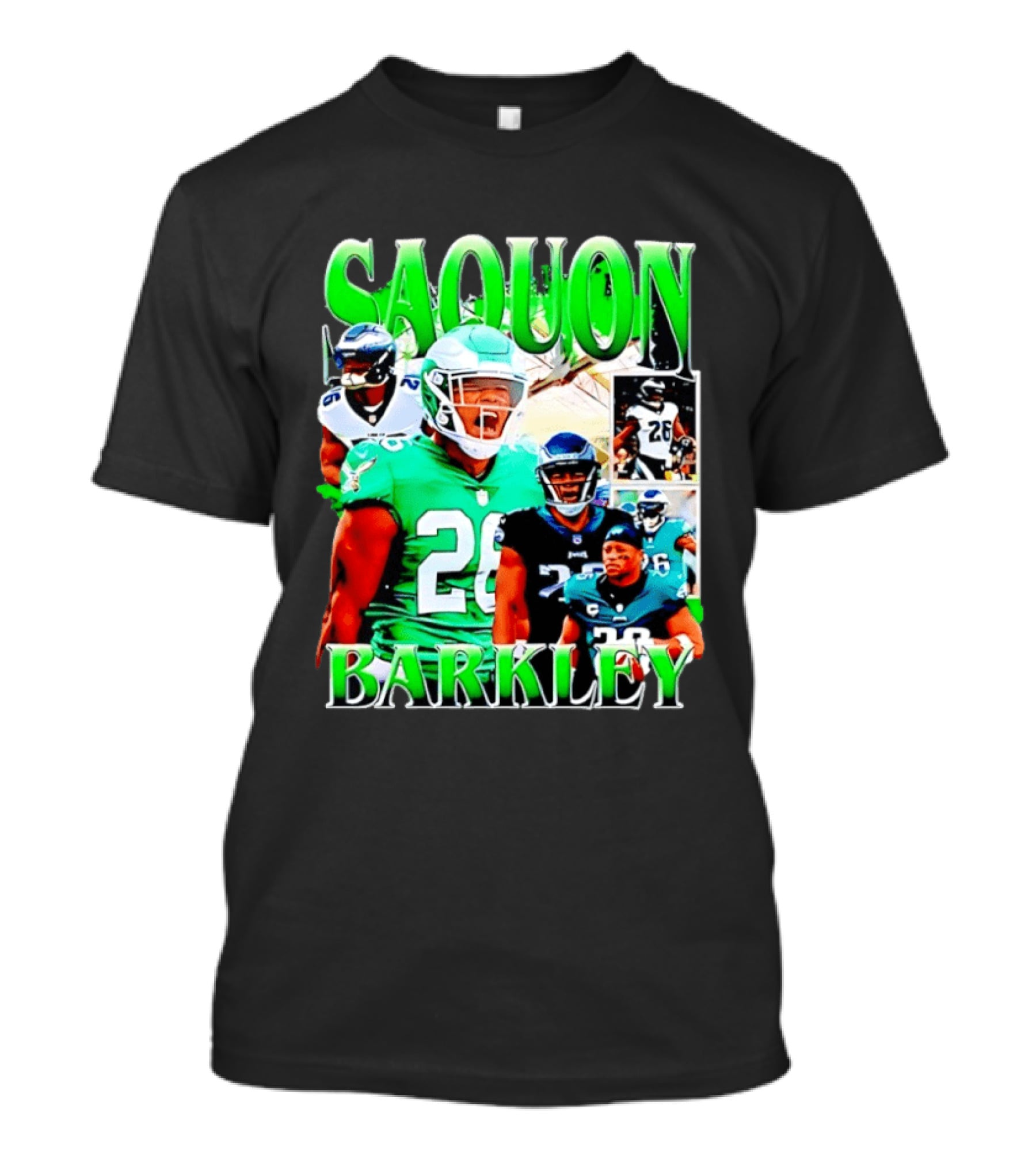 Saquon Barkley 26 Philadelphia Eagles NFL Football 2026 T-Shirt
