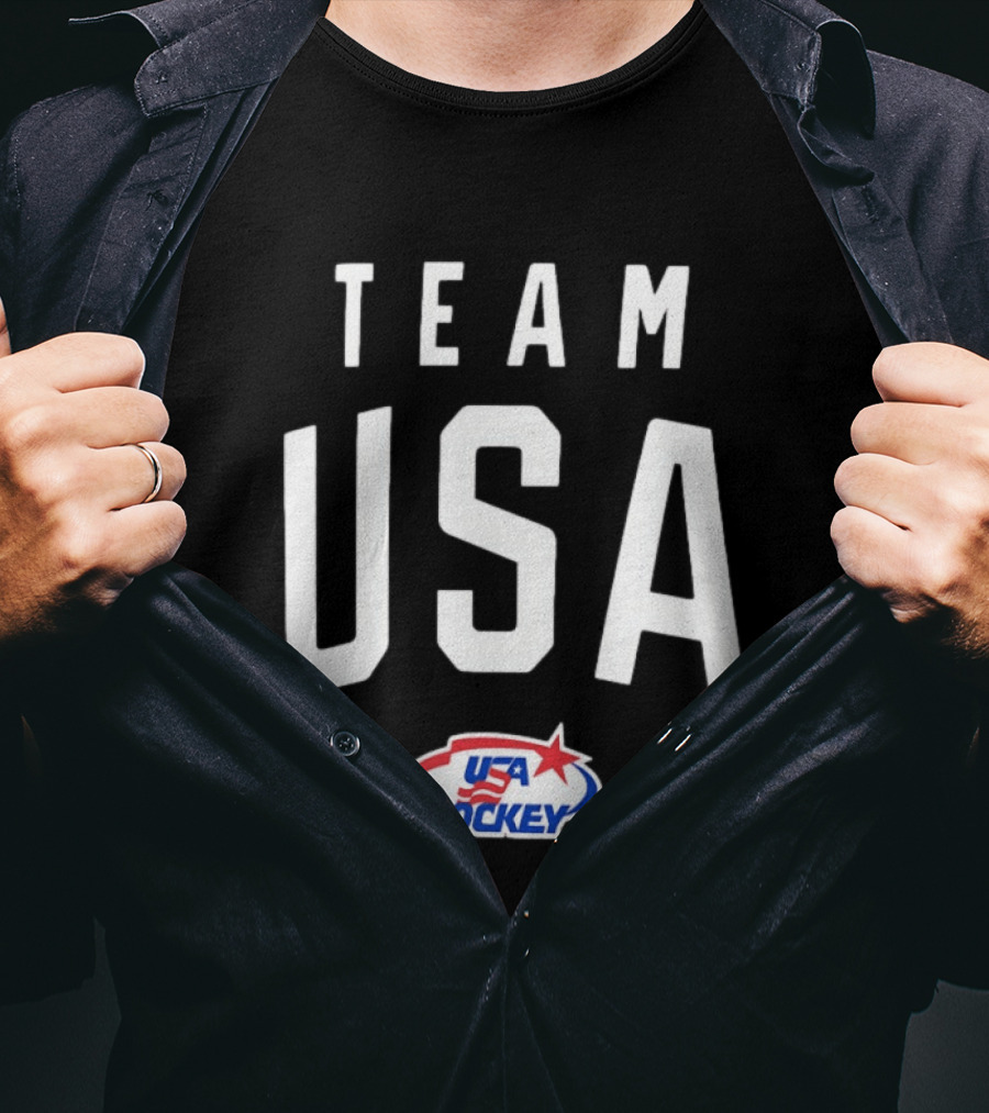 Team USA Hockey USA Hockey Logo Star T-Shirt
