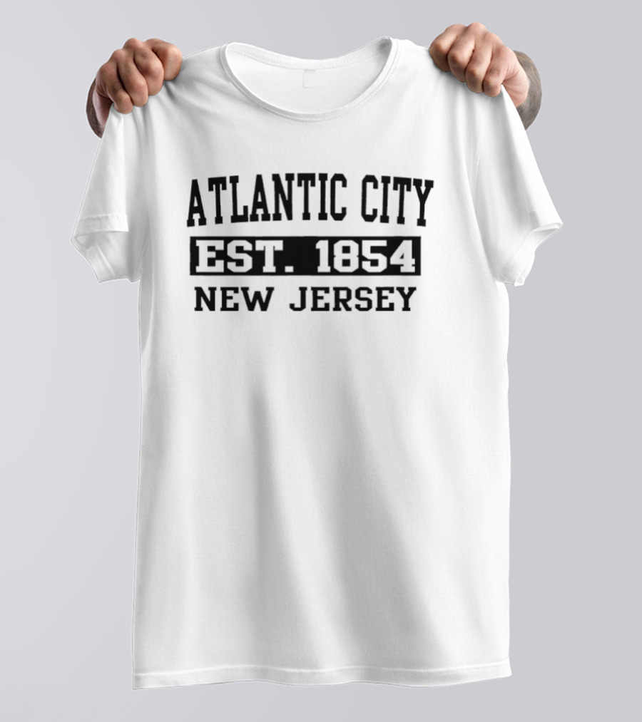 Atlantic City New Jersey Est. 1854 Historic Appeal T-Shirt