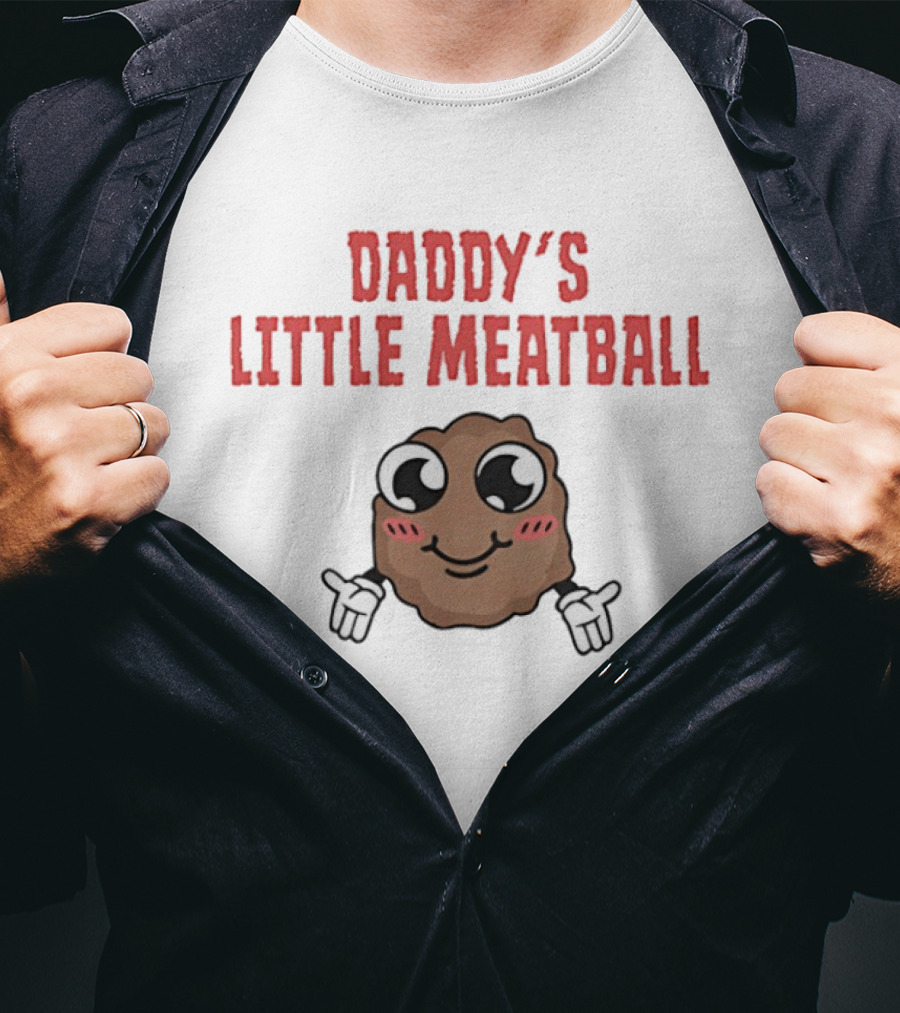 Daddy's Little Meatball Happy Gilmore 2 Fun Cartoon T-Shirt