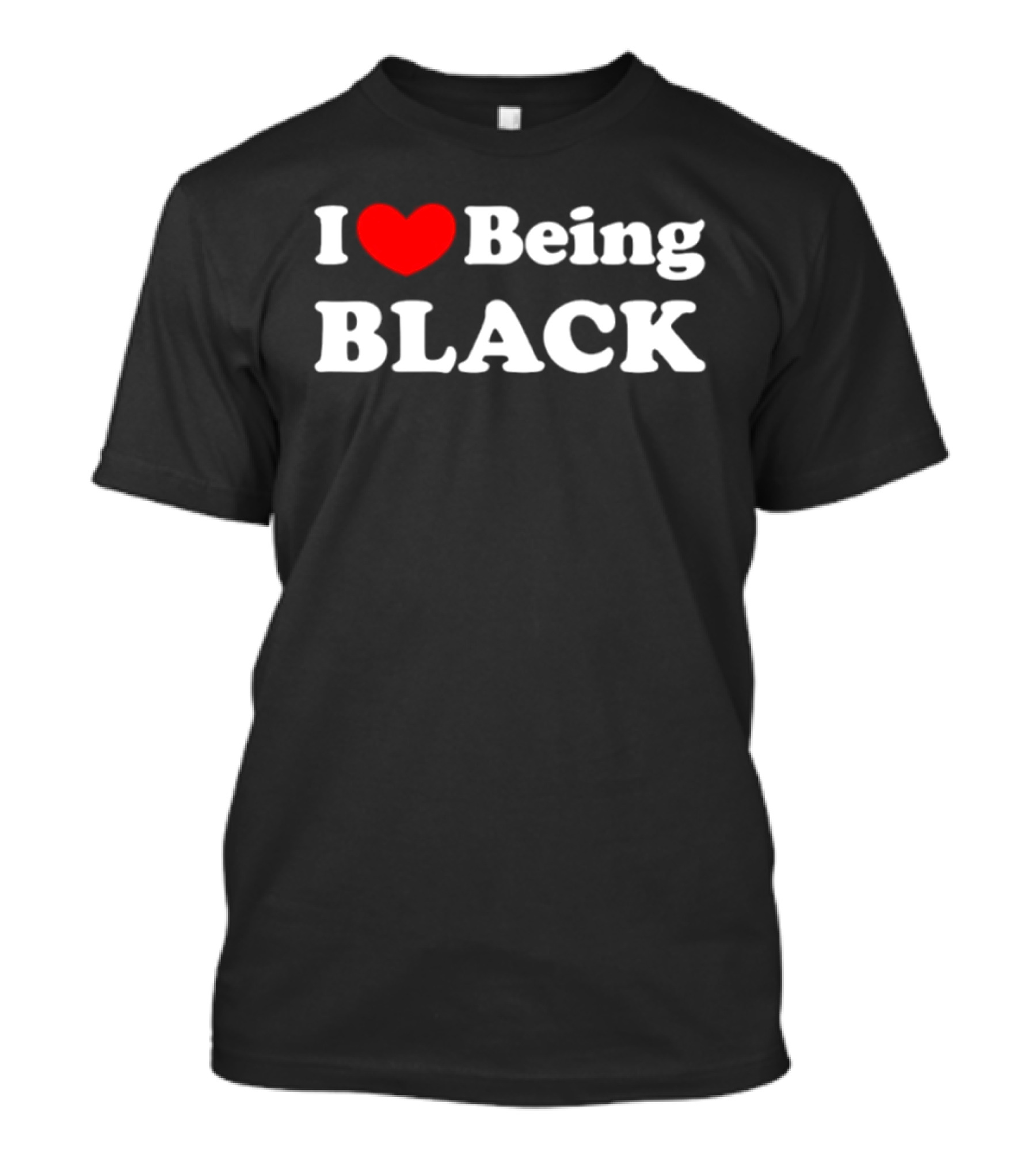 I Love Being Black Empowering Expression T-Shirt