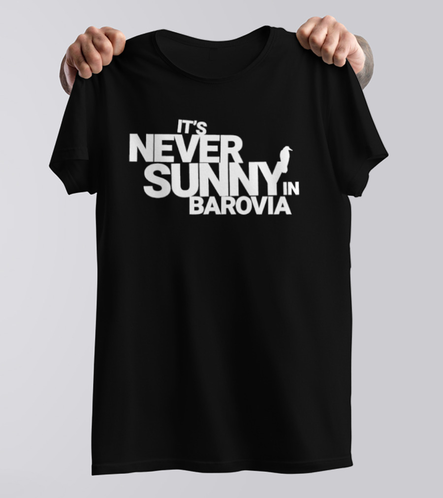It's Never Sunny In Barovia Raven T-Shirt