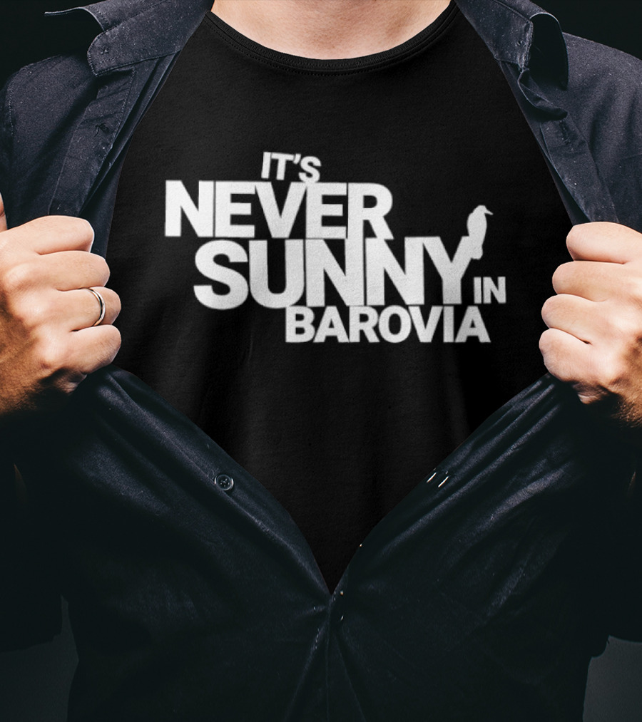 It's Never Sunny In Barovia Raven T-Shirt