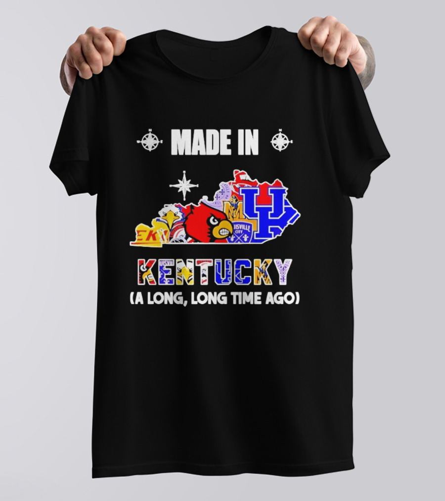 Made In Kentucky UK Louisville City Cardinals Long Time Ago T-Shirt