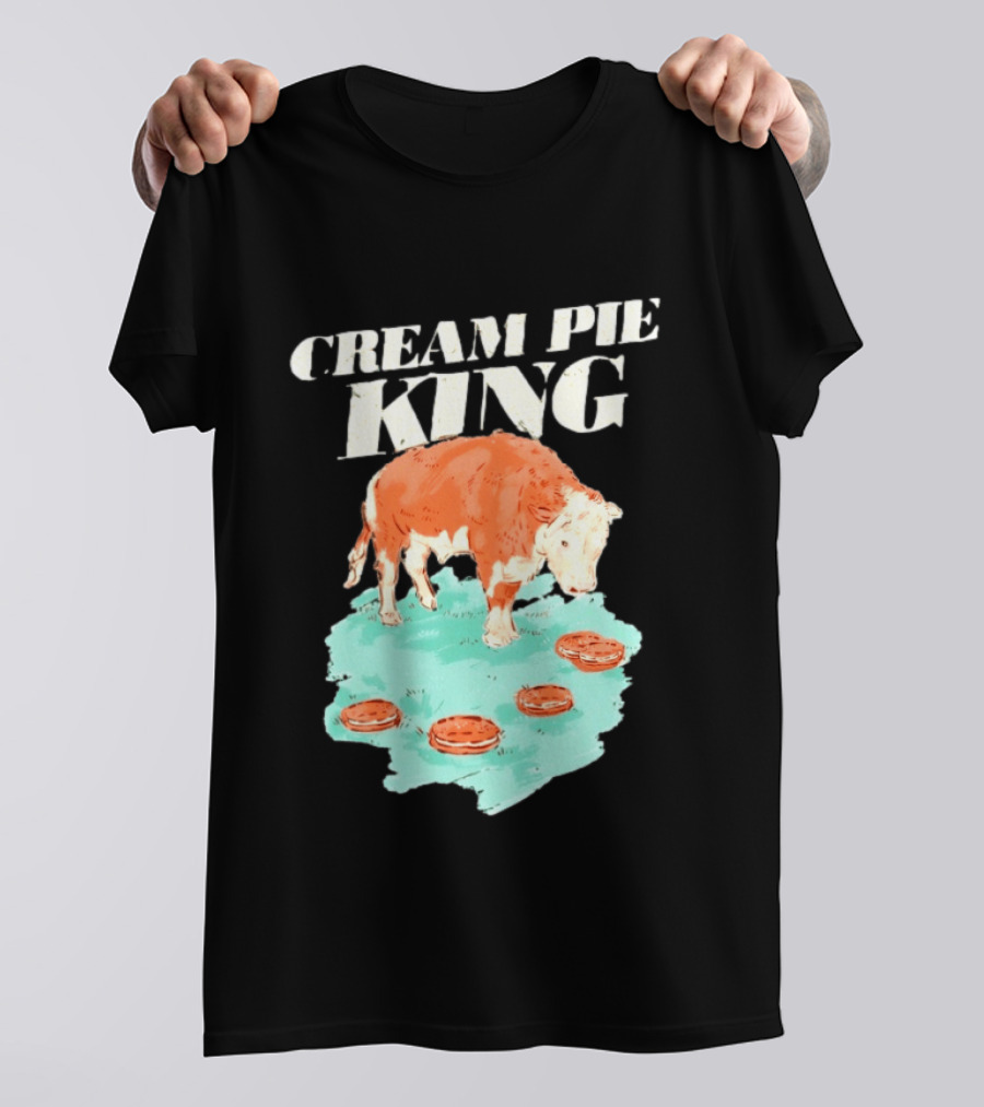 Cream Pie King Rufus The Bull T-Shirt