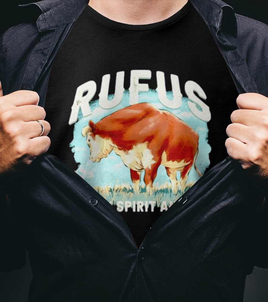 Rufus The Bull Is My Spirit Animal T-Shirt