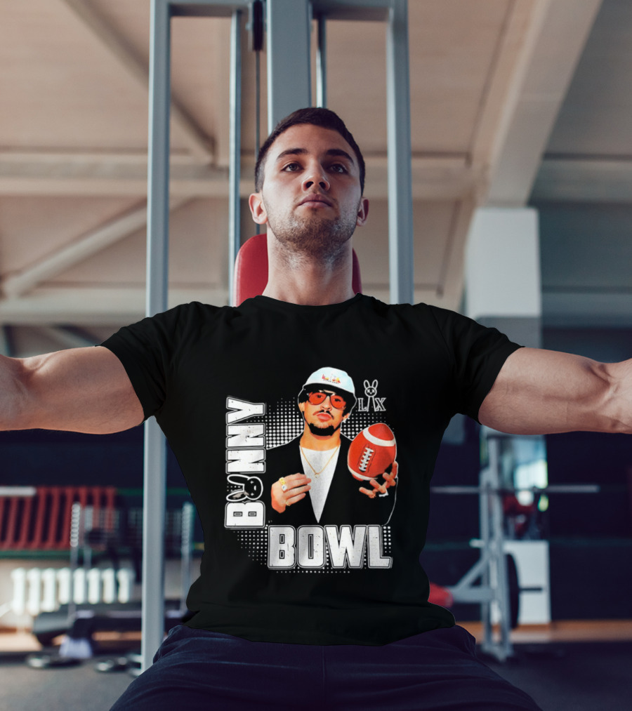 Bad Bunny Team Benito Super Bowl LIX Football Fun Wear T-Shirt