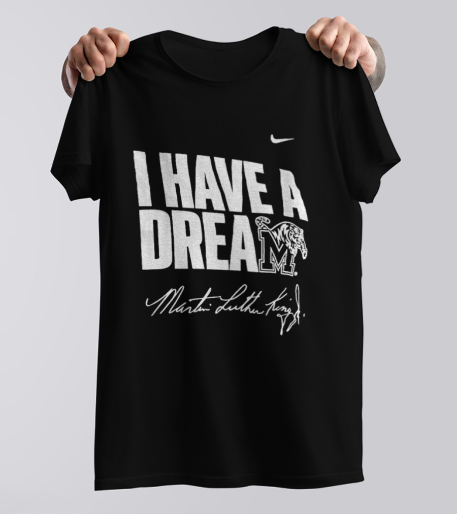 Nike Memphis Grizzlies I Have A Dream Martin Luther King Jr. T-Shirt