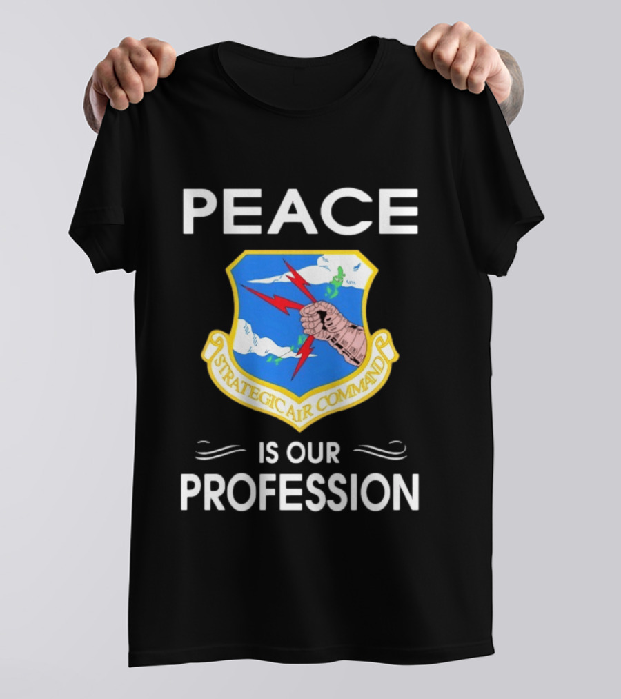 Peace Is Our Profession Strategic Air Command T-Shirt