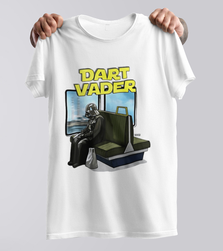 Dart Vader On Train Journey T-Shirt