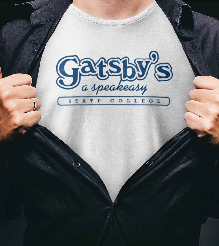 Gatsby's A Speakeasy State College T-Shirt