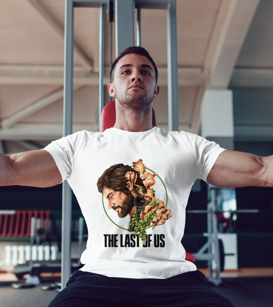 The Last Of Us Joel Portrait With Nature T-Shirt