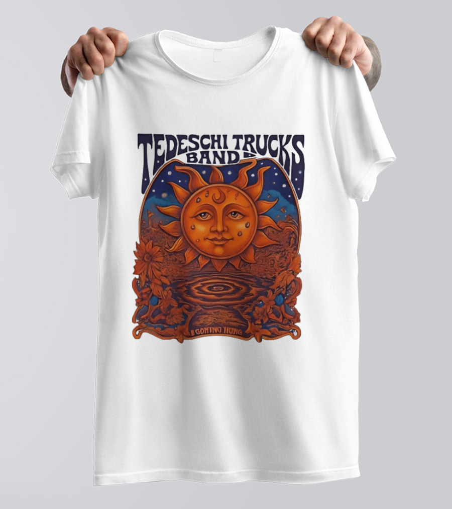 Tedeschi Trucks Band Cosmic Sunflower I Am The Moon Tour T-Shirt