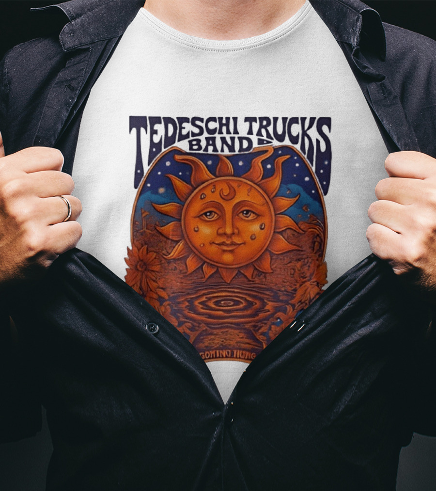 Tedeschi Trucks Band Cosmic Sunflower I Am The Moon Tour T-Shirt