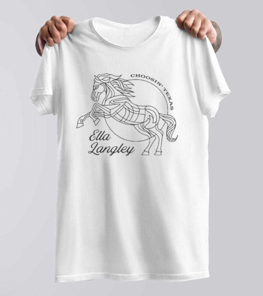 Choosin' Texas Ella Langley Horse T-Shirt