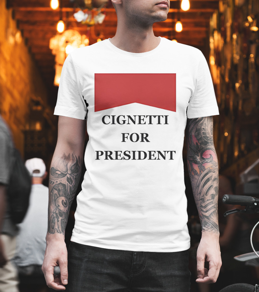 Cignetti For President Marlboro T-Shirt