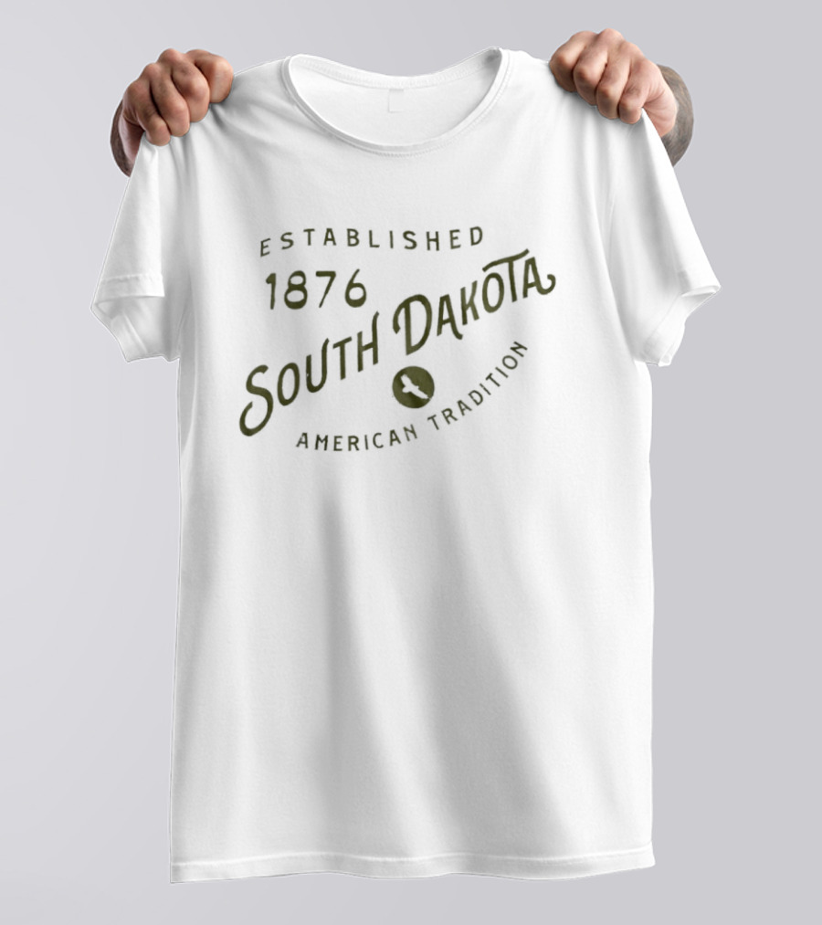 Established 1876 South Dakota American Tradition Heritage T-Shirt