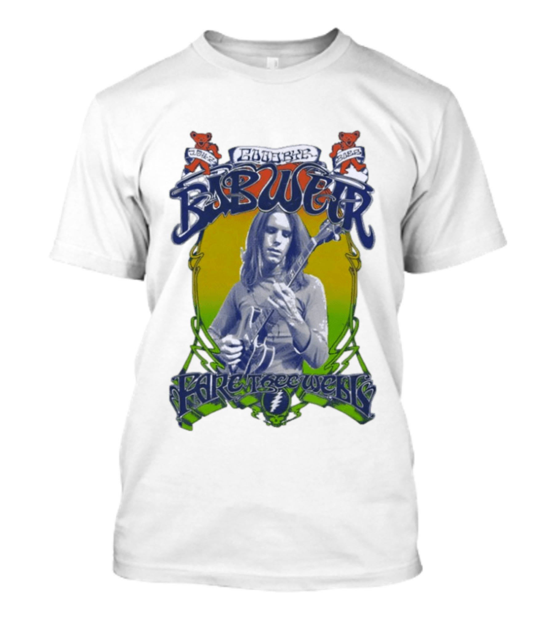 Goodbye Bob Weir Fare Thee Weeks Bear T-Shirt