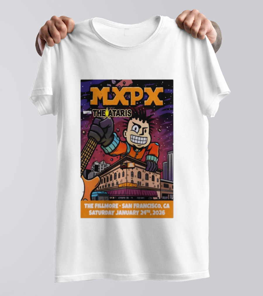 MXPX With The Ataris The Fillmore San Francisco January 24 2026 T-Shirt