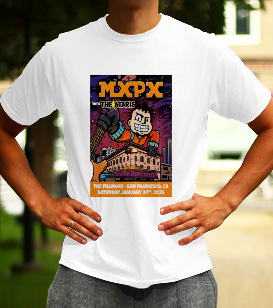MXPX With The Ataris The Fillmore San Francisco January 24 2026 T-Shirt