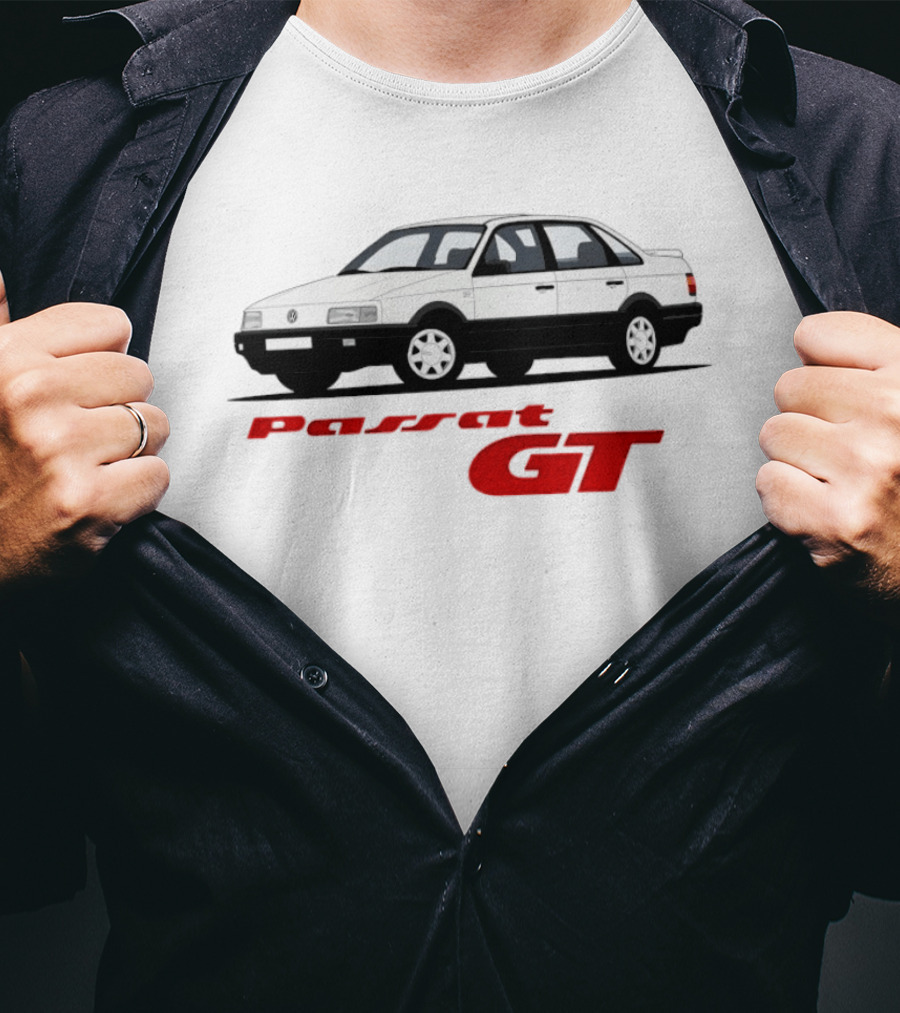 Volkswagen Passat GT B3 Classic Vintage Car T-Shirt
