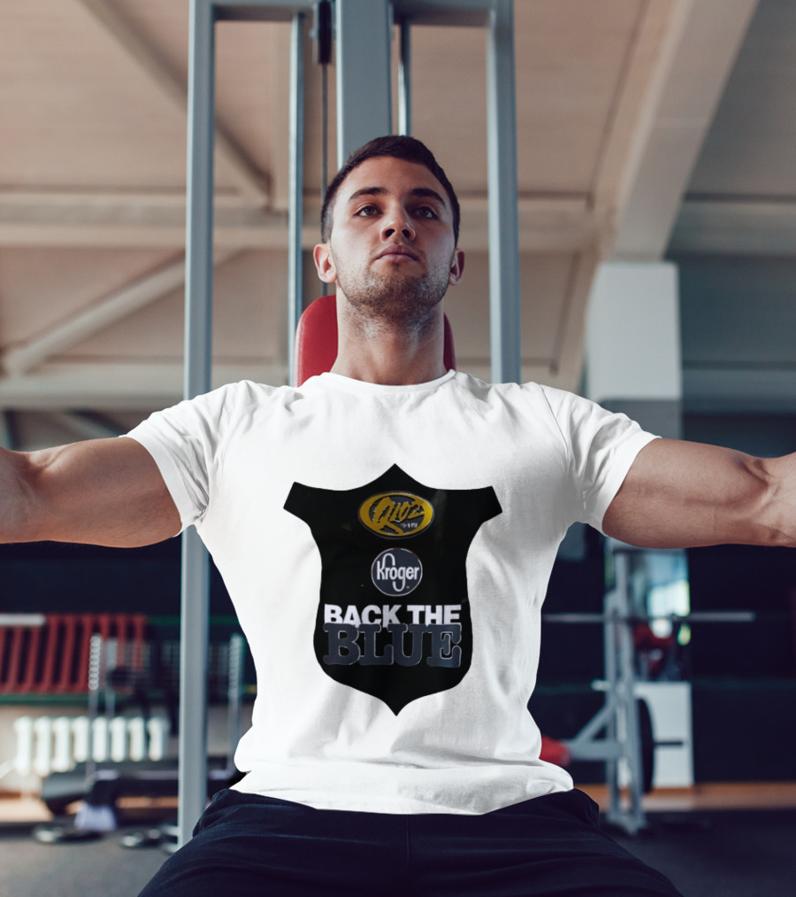 Qlo2 Kroger Back The Blue T-Shirt