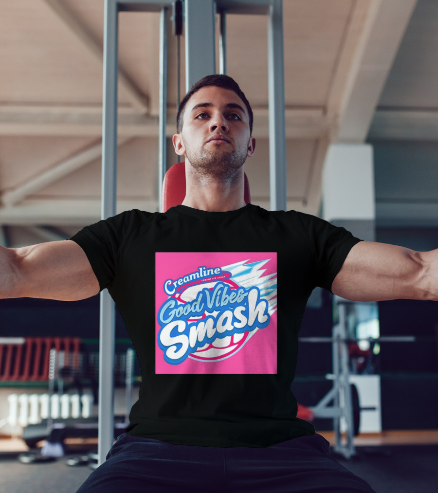 Creamline Good Vibes Smash Creamy Ice Cream Burst T-Shirt