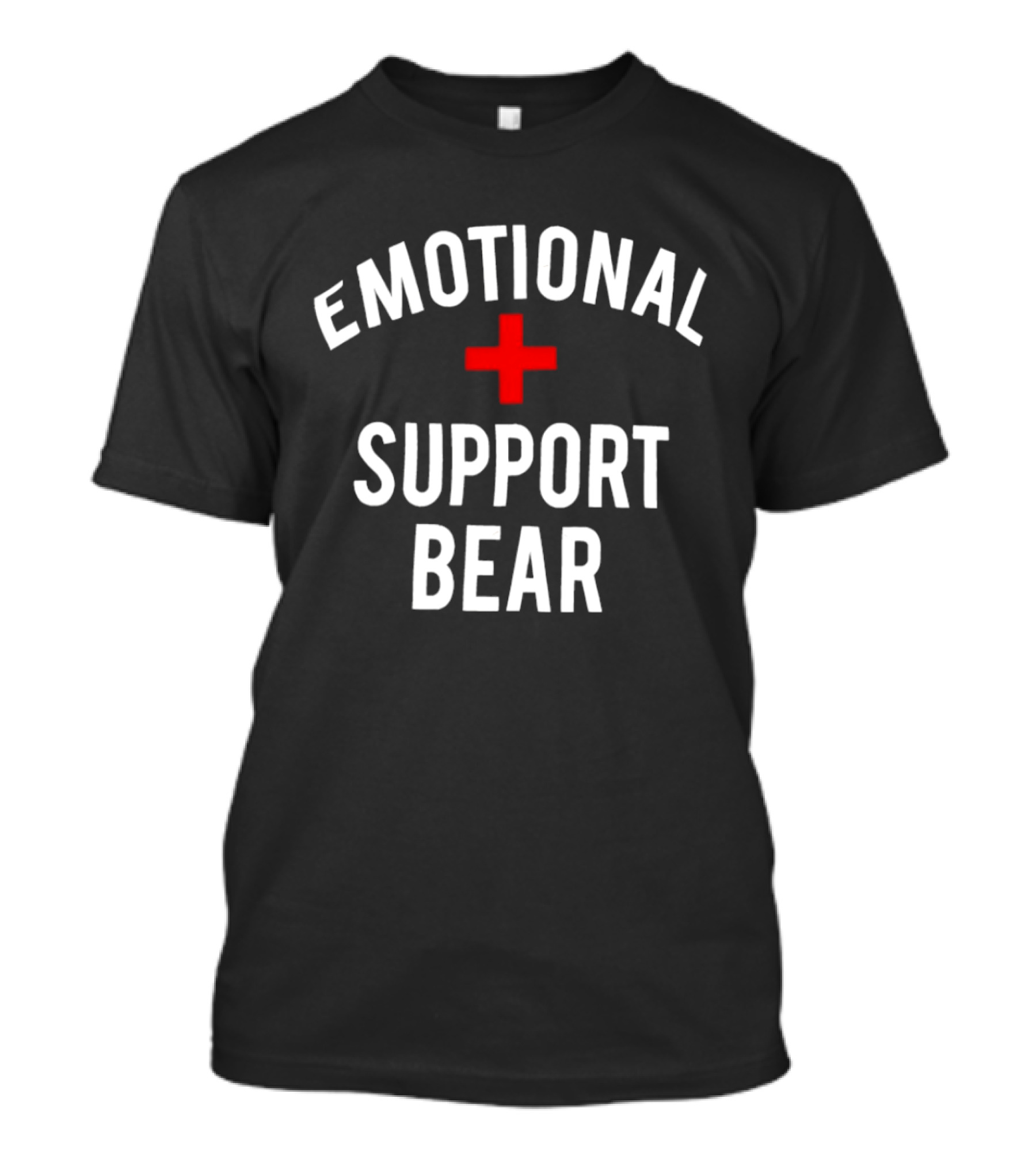 Emotional Support Bear Red Cross T-Shirt