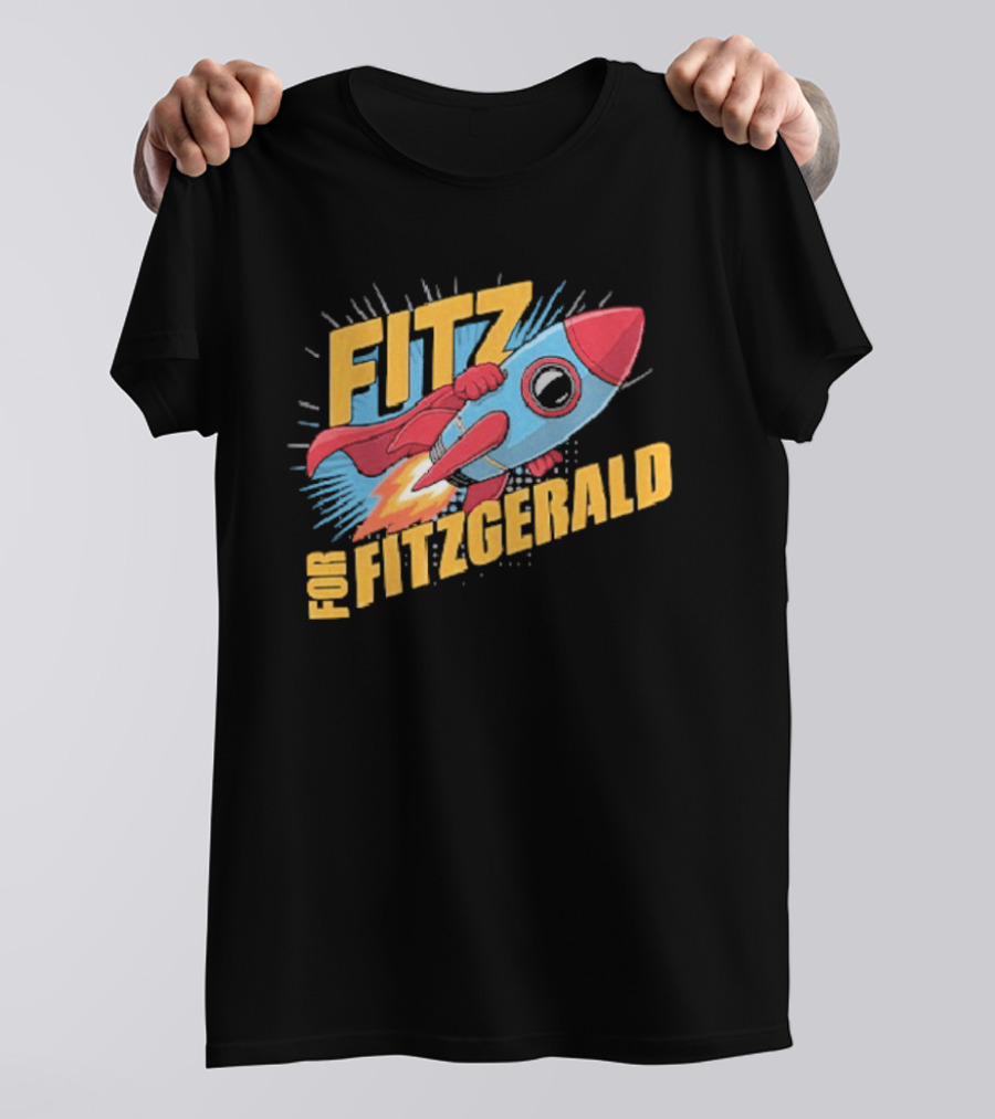 FITZ For FITZGERALD Rocketship T-Shirt