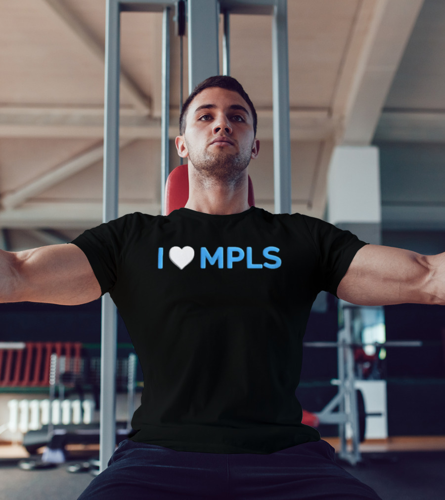 I Love MPLS Heart Minneapolis T-Shirt