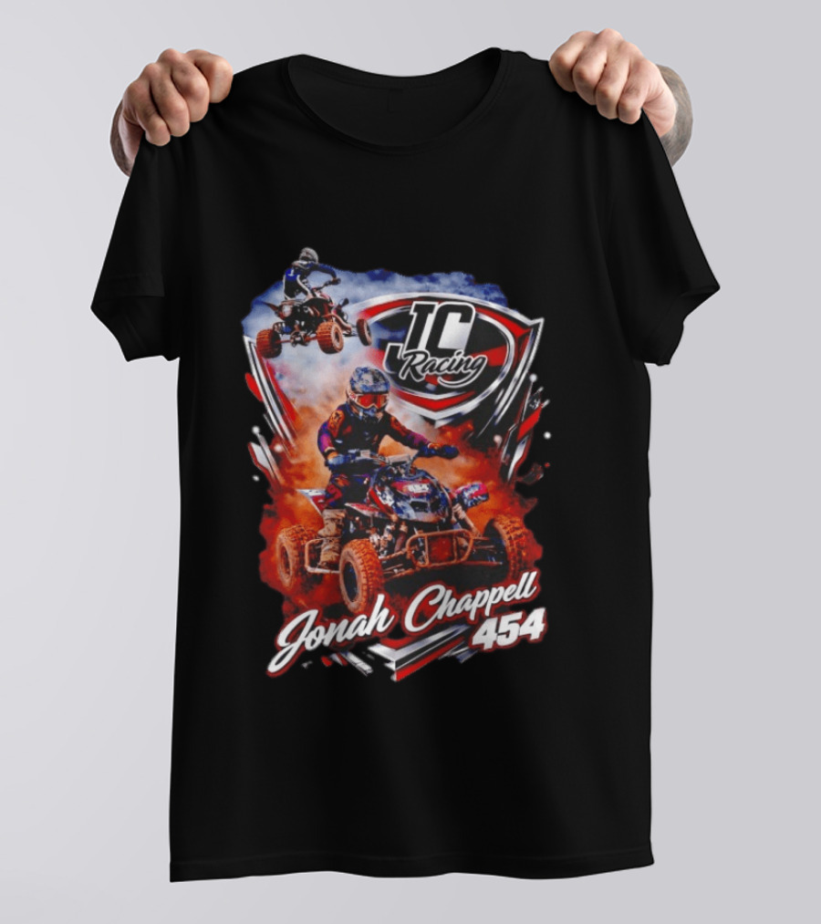 Jonah Chappell 454 JC Racing ATV Motocross Action T-Shirt