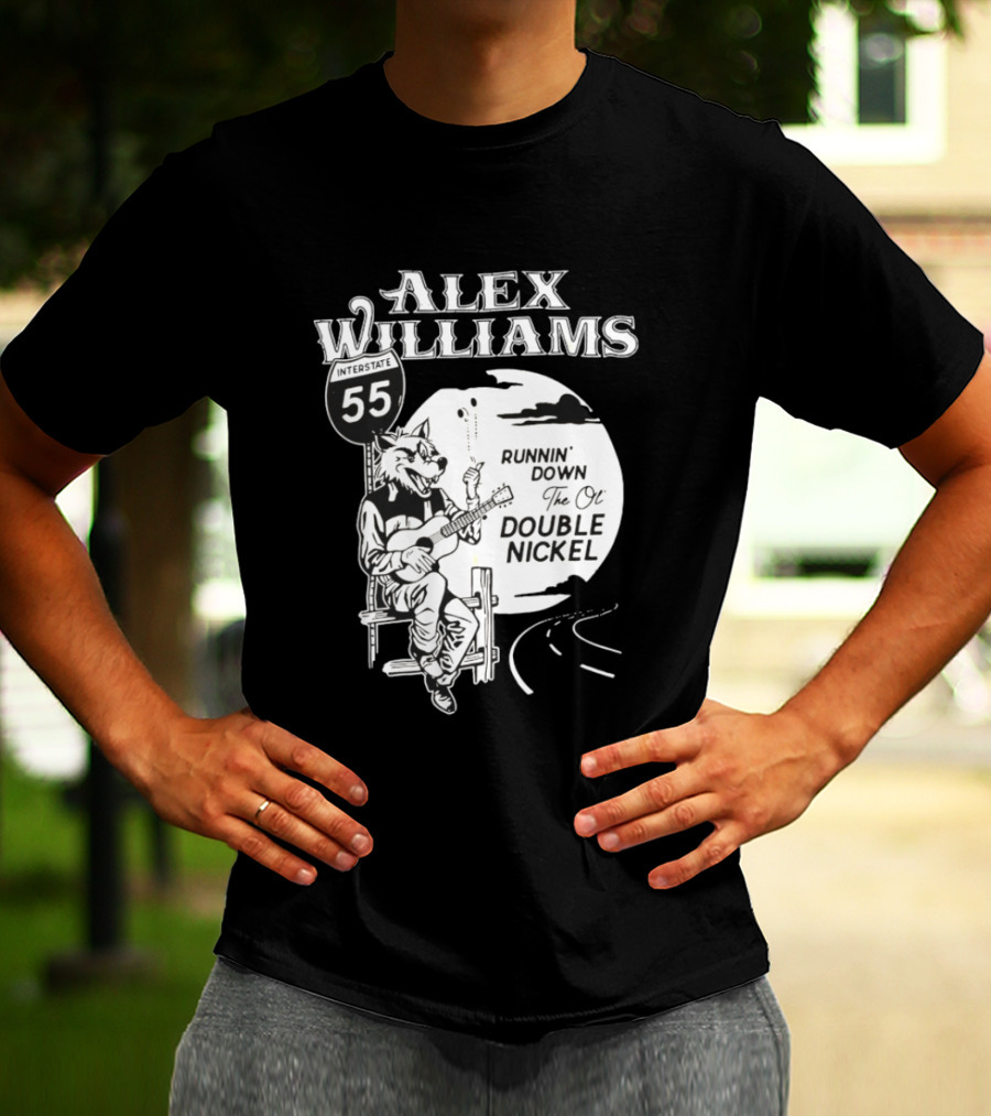 Alex Williams 55 Runnin' Down The Ol' Double Nickel T-Shirt
