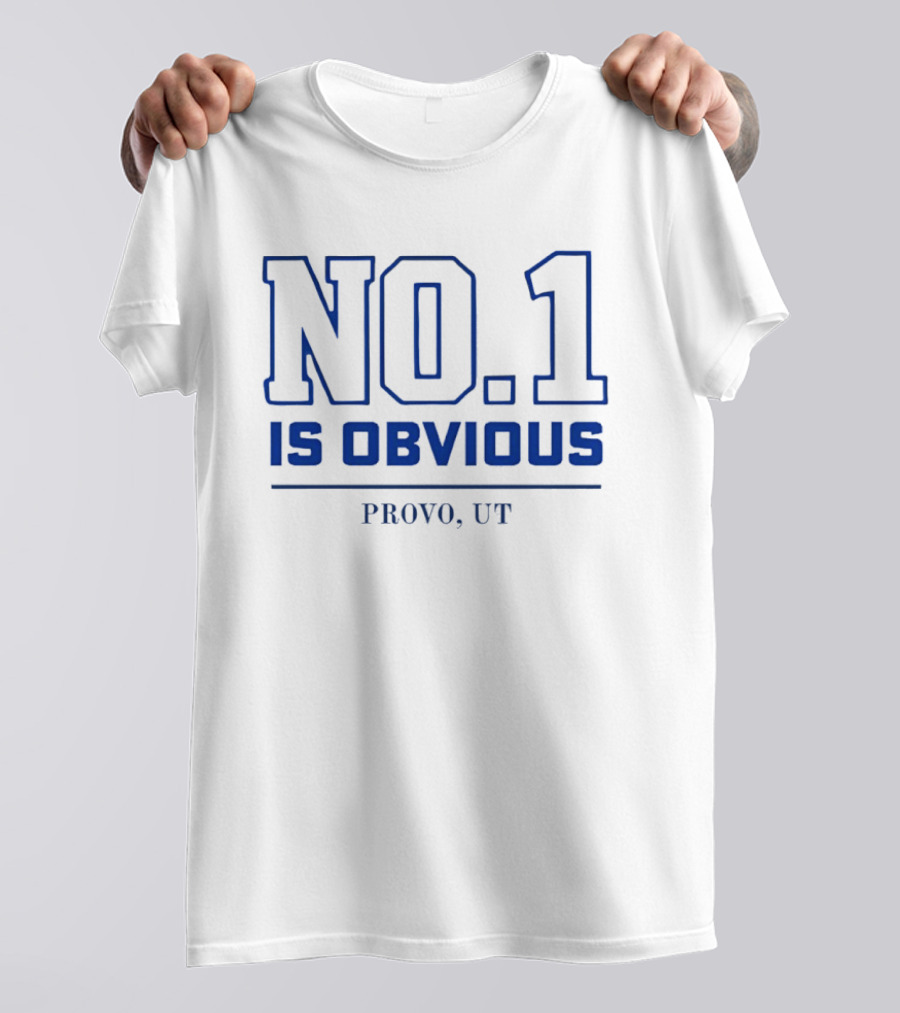BYU Cougars No 1 Is Obvious Provo UT T-Shirt