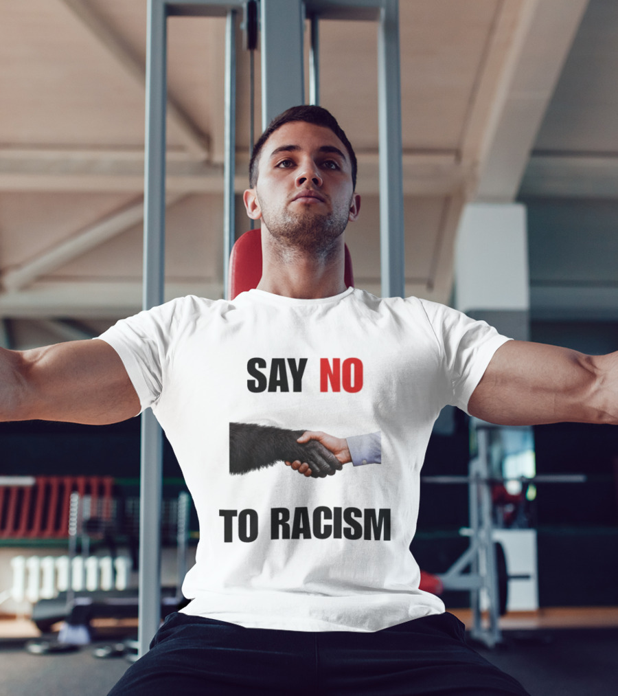 Say No To Racism Handshake Campaign T-Shirt