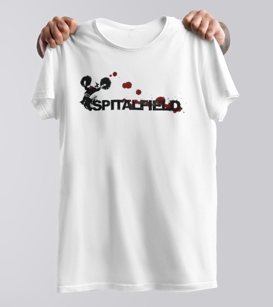 Spitalfield Band Blood Splatter Grunge T-Shirt