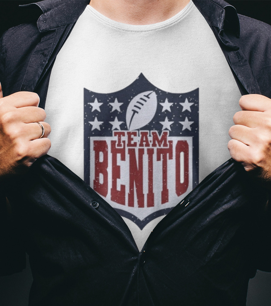 Team Benito Football Shield T-Shirt