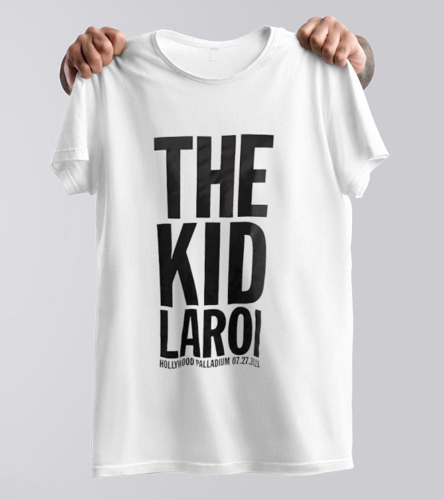The Kid Laroi Hollywood Palladium 2021 Tour Fan Merchandise T-Shirt