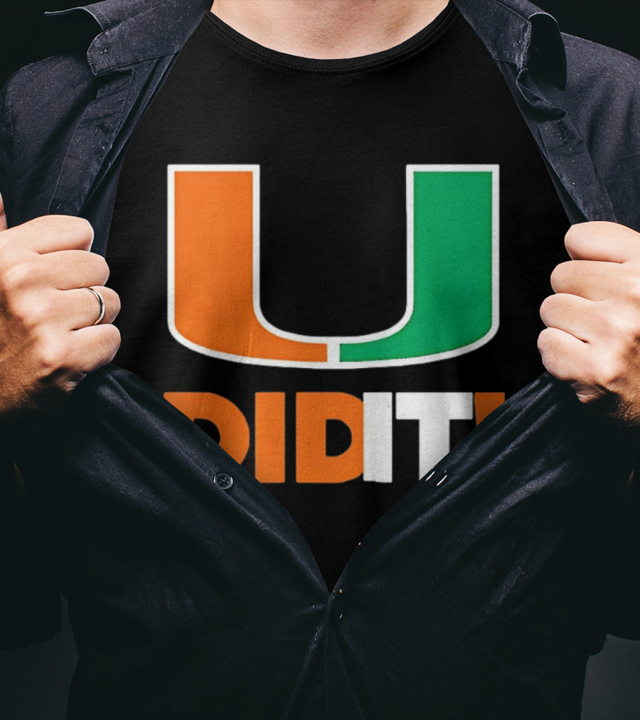 Miami Hurricanes U Did It Big T-Shirt