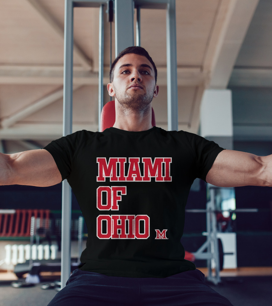Miami Of Ohio RedHawks Basketball M T-Shirt